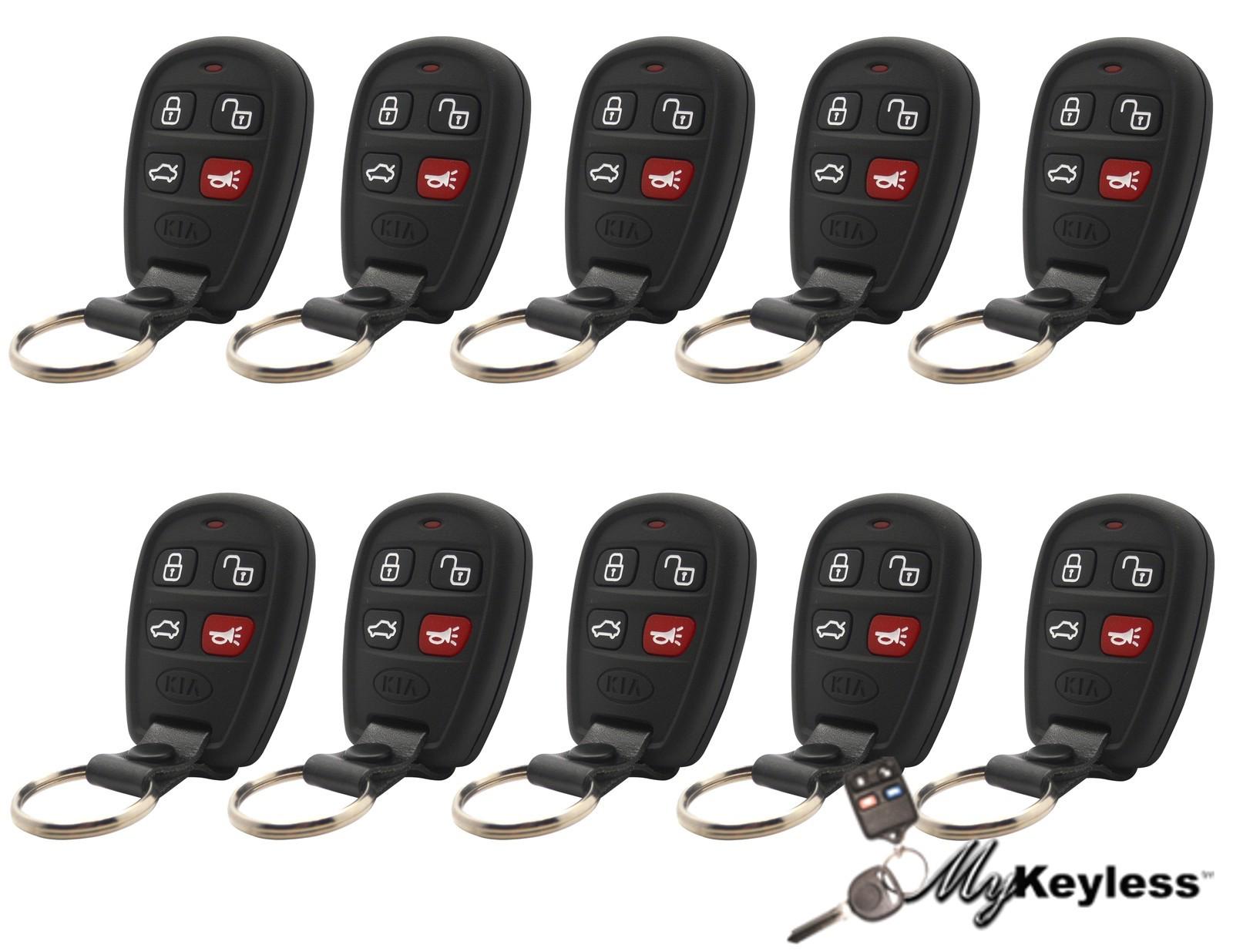 New kia bulk locksmith lot replacement keyless entry remote  4 button x10