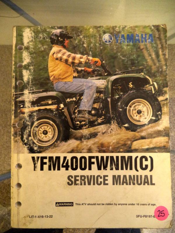 Yamaha 1999 yfm400fwnm(c) service manual