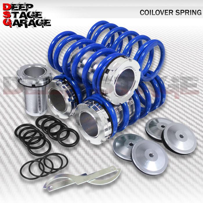 Scale coilover 0-3" spring crx/cr-x/del sol/civic eg ek9/integra dc1 dc2 db blue