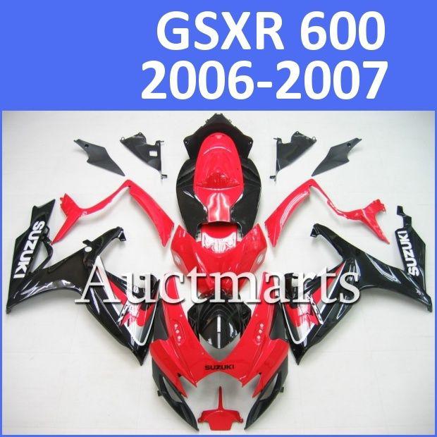 Fit suzuki gsxr 750 gsxr 600 06 07 gsx-r 2006 2007 fairing bodywork k6 d11 g19