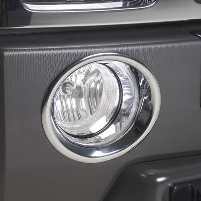 Putco 402312 fog/driving lamp trim ring fog lamp rim chrome