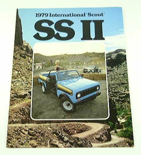 1979 79 international scout ss ii truck brochure