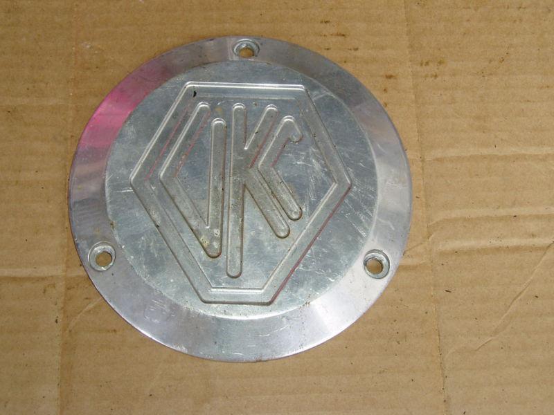 Custom ukc  aluminum 3 hole derby cover 