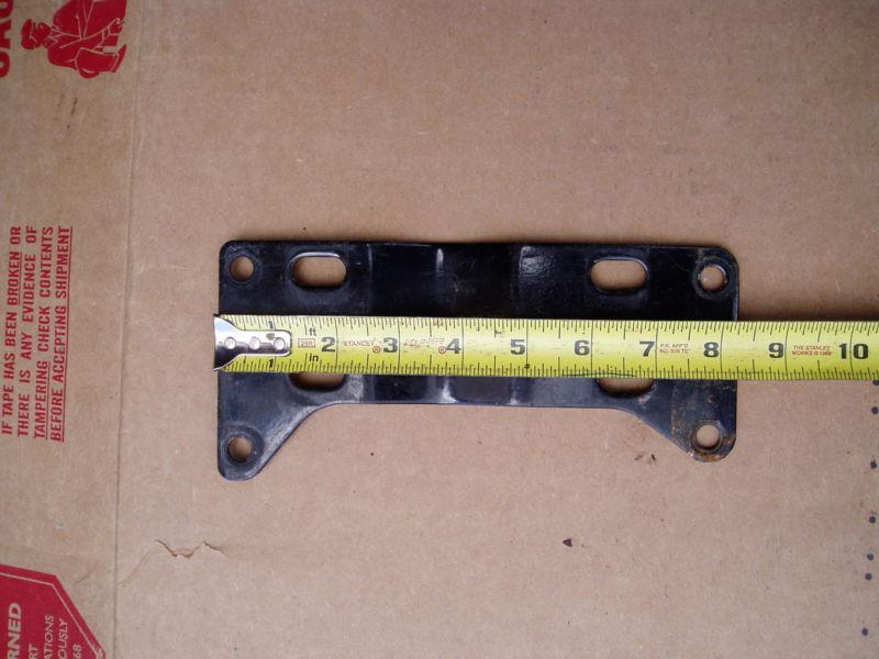 Harley davidson transmission mounting plate for softail