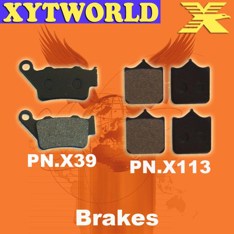 Front rear brake pads for ktm 690smr 690 smr 2007-2011