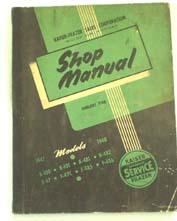 1947 - 1948 kaiser frazer shop repair manual original