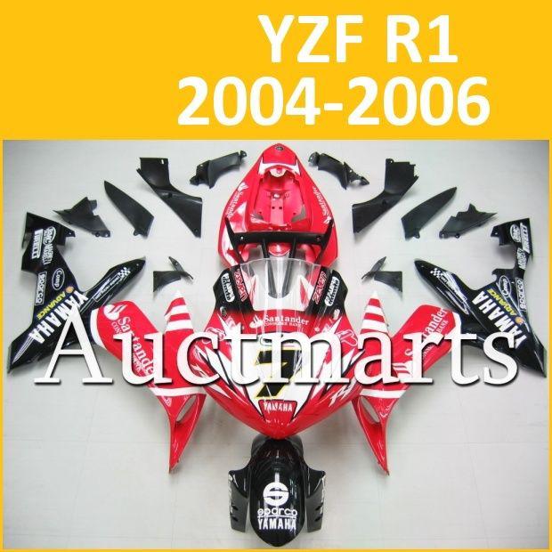 Fit yamaha yzf r1 04 05 06 yzfr1 2004 2005 2006 fairing kit bodywork b13 e23