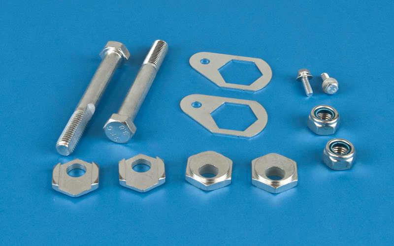 Front alignment bolts kit -/+0.75 camber