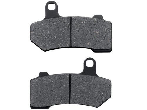 Rear carbon kevlar brake pads for 2008-2011 harley ultra classic electra glide