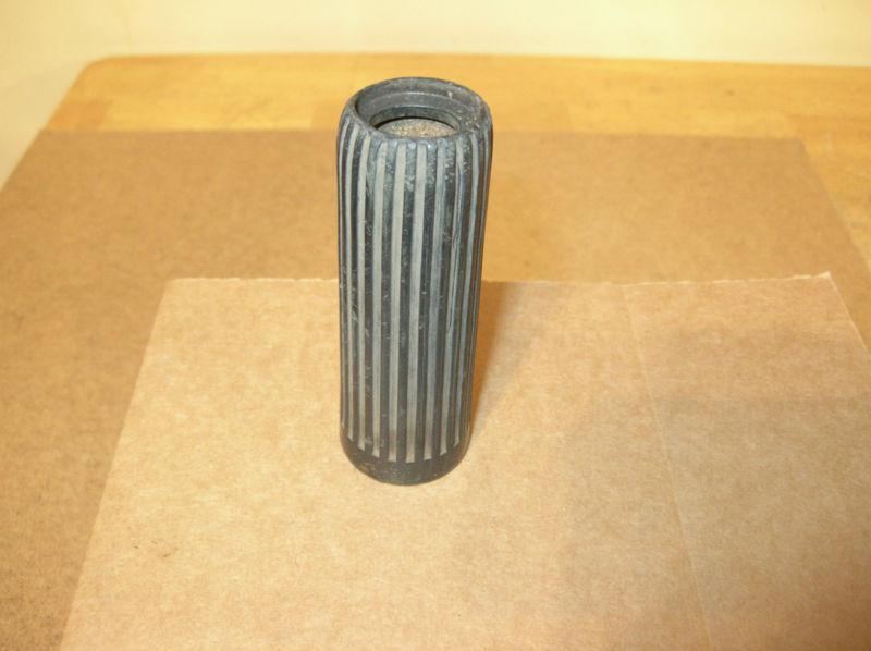 Harley panhead handlebar grip w/sleeve left advance original oem 1954-up 