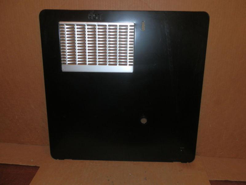Rv atwood water heater cover only color: black ( used)