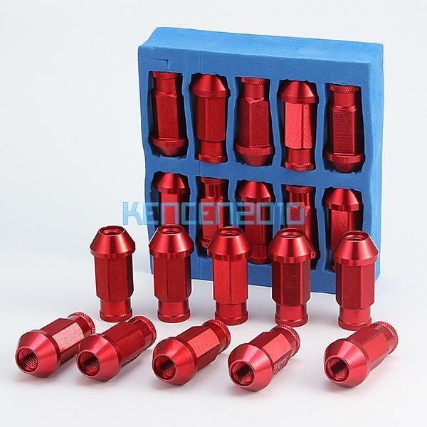 20pcs d1-spec for honda acura jdm red wheel lug nut m12 x1.5mm civic integra 