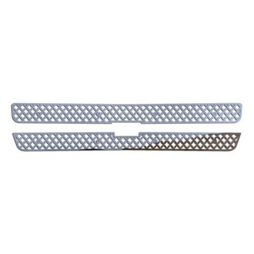 Chevy tahoe 00-06 stainless diamond mesh front metal grille trim cover insert