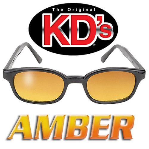 Sons of anarchy original kd's biker sunglasses glasses w/amber lenses