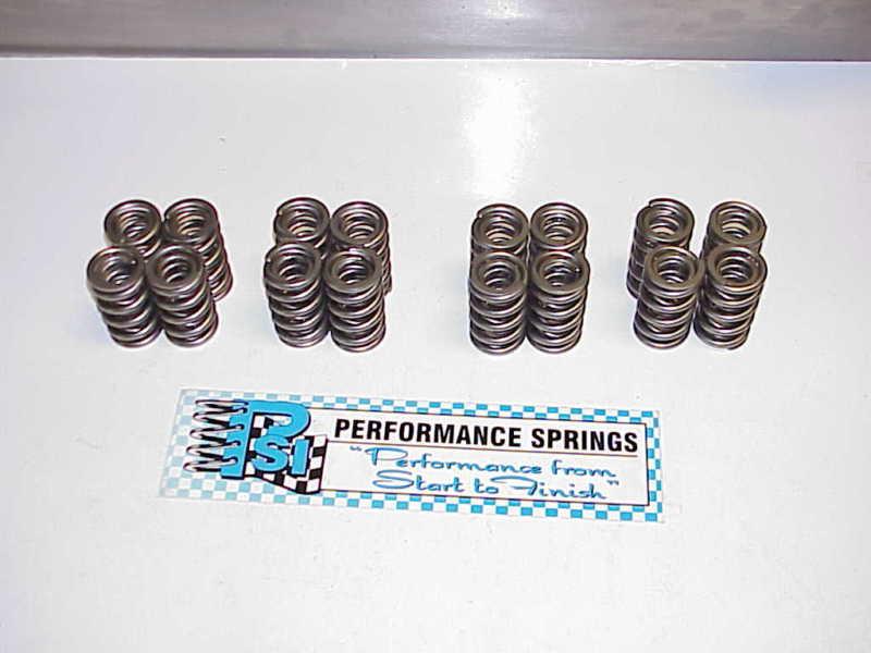 New psi dc-12emp  1.420" polished dual valve springs #350@1.500 nascar 