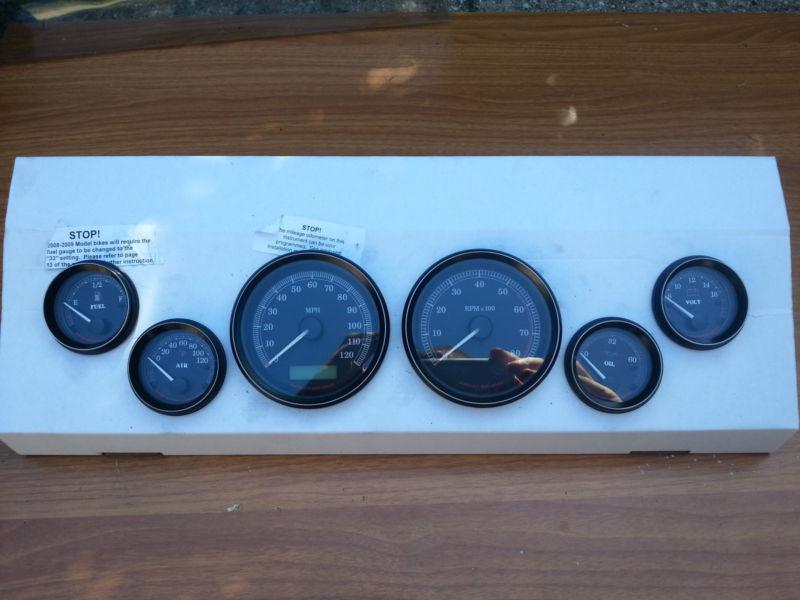 Harley davidson touring ultra classic flhci 2010 speedometer gauge set gauges 