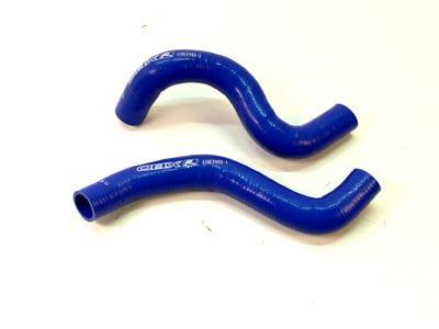 04-10 scion tc 2.4l blue obx silicone radiator hose