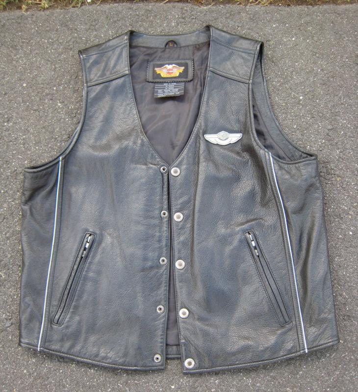 100th anniversary harley-davidson leather vest