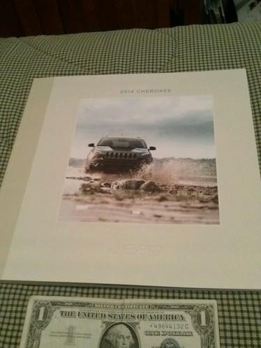 New 2014 jeep cherokee 44 page sales book