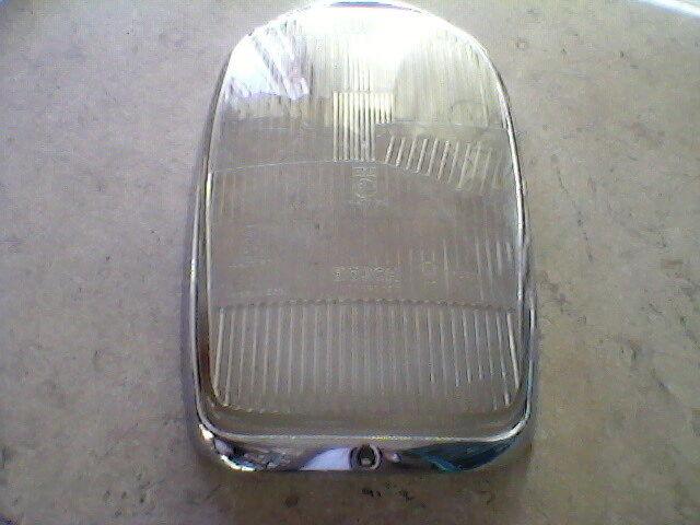 Mercedes w113 headlight lens bosche & chrome frame brand new