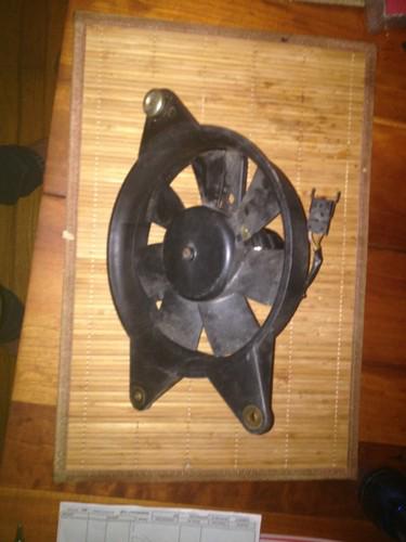 1987 bmw k75 k 75 radiator fan assembly oem