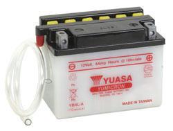 Yuasa battery yumicron yb4l-a fits kawasaki kl600-a klr 1984