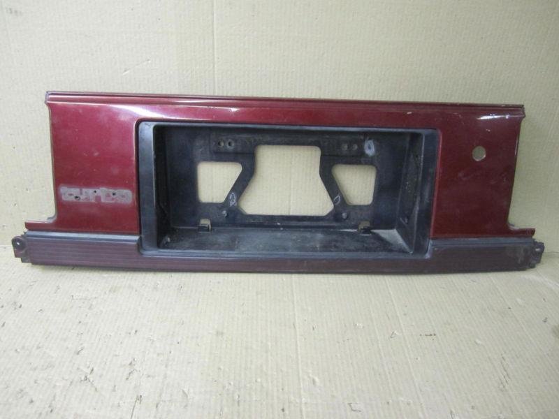 Toyota supra 7mge 86-88 1986-1988 rear center panel tail finish panel oe