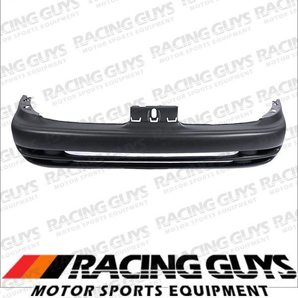 96-99 saturn sl sl1 sw1 front bumper cover raw black facial plastic gm1000521