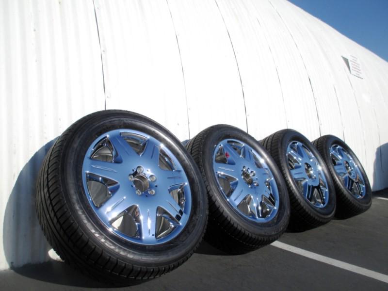 2009 chrome 19" maybach 57 62 oem factory wheels 20