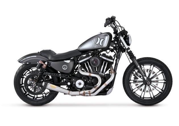 Vance&hines rsd slant 2-1  exhaust harley xl50 50th anniversary sportster 07