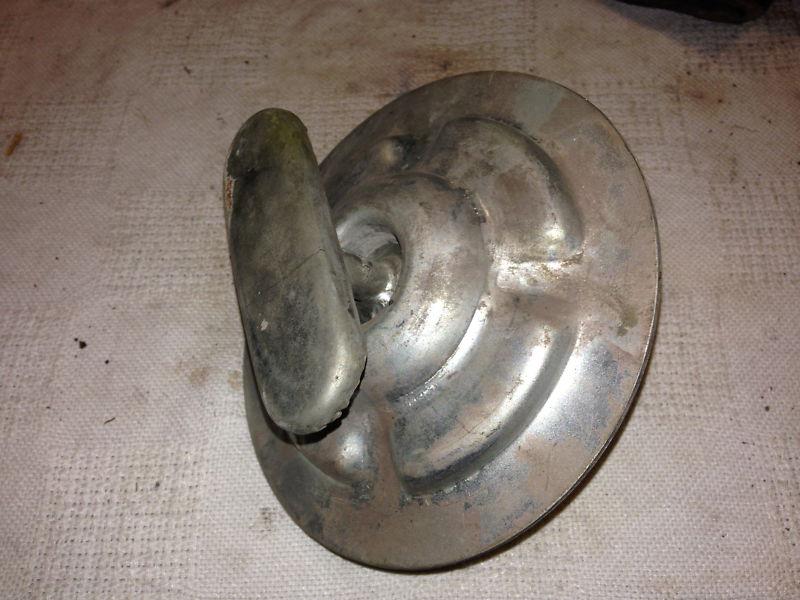 Datsun 240z spare tire holding clamp w lock plate used orig gd cond