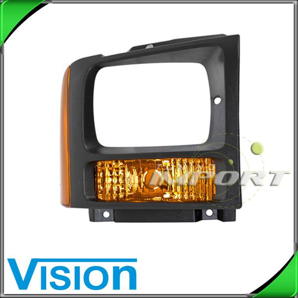 Passenger right side corner signal light lamp 05-07 ford f250 f350 f450 f550 sd