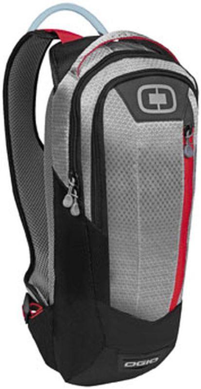 New ogio atlas 100 adult hydration pack/backpack, chrome, 100 oz/3-liter