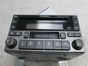 03 04 subaru forester 6 disc cd cass player radio oem