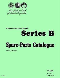 Puch series b moped parts manual 1981