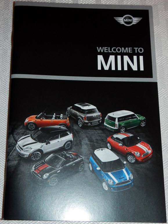 Brand new 2013 mini brochure