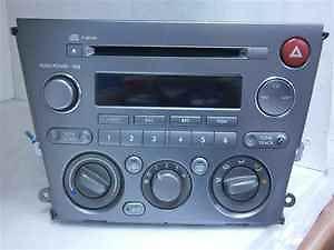 2006 subaru legacy cd radio player w/ bezel oem lkq