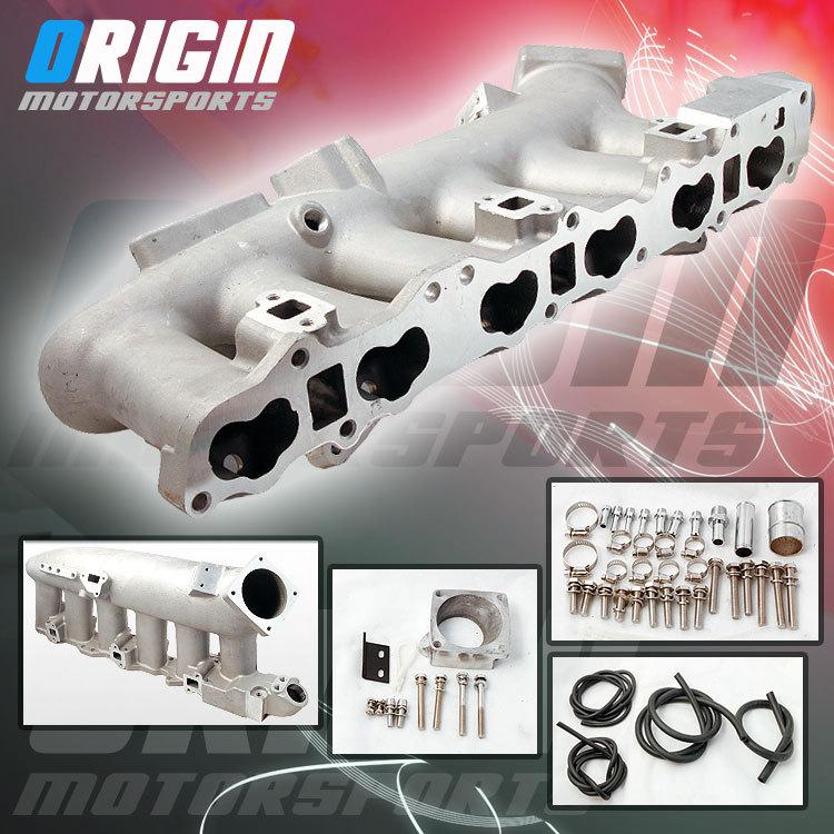 Nissan skyline r32 r33 r34 rb25det bolt-on gts rb cast aluminum intake manifold