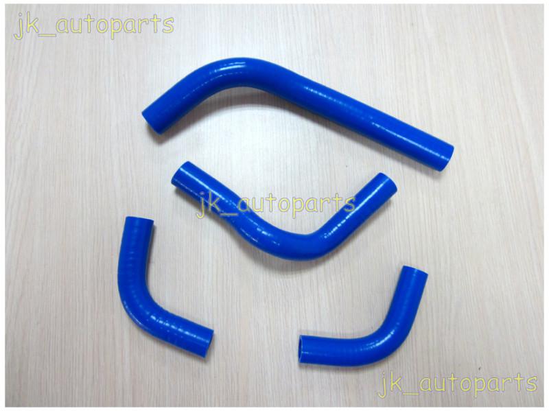 Honda 2004-2009 crf250 crf250x  engine silicone coolant blue hose kits