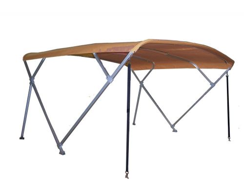 Pontoon bimini top  8&#039; long - sunbrella - 1&#034; frame metal fittings
