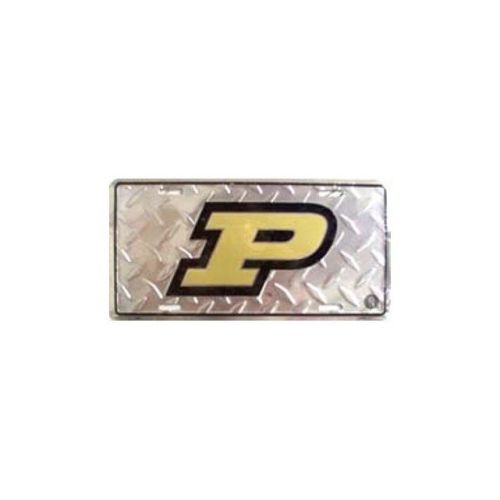 Purdue boilermakers diamond license plate