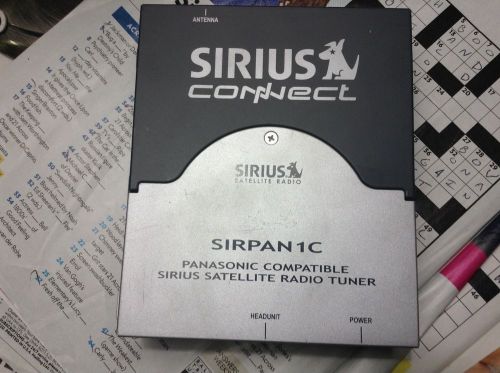 Siriusconnect sirpan1c for panasonic sat radio ready car radio tuner only sirius