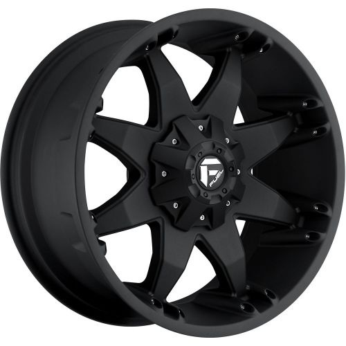 18x9 black fuel octane d509 5x4.5 &amp; 5x5 -12 rims 265/65/18 tires