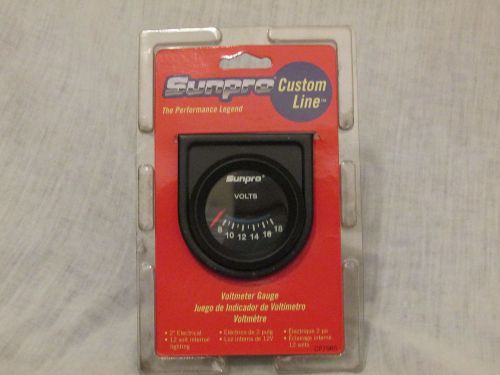 Sunpro custom line voltmeter gauge cp7985