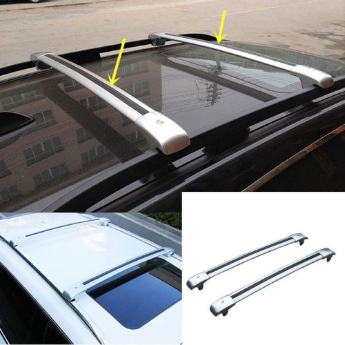 2pcs aluminum baggage holder roof cargo luggage rack for lexus rx270 2011-2014t