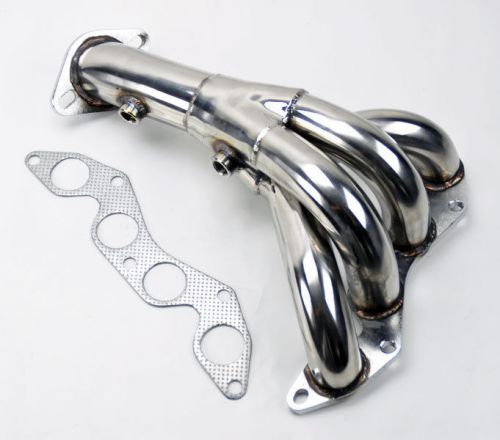 Honda civic dx lx gx 01-05 1.7l sohc d17 stainless race manifold header