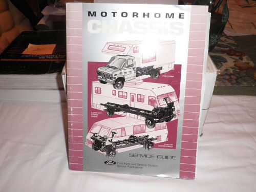 Sell Chilton 1991 Ford RV Motorhome Chassis Service Guide Manual in ...