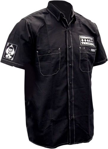 Throttle threads tt502st8bwlr shirt tt ace black lg