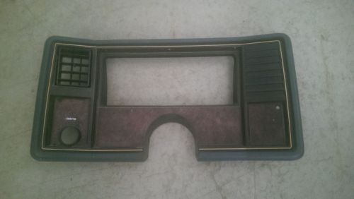 82-88 el camino, monte carlo, malibu gauge bezel