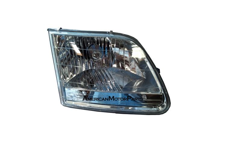 Right passenger side replacement headlight 2001-2004 02 03 ford f150 3l3z13008ga